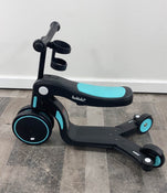 Shop Larktale Scoobi 5-in-1 Scooter, Biscay (Green/Black) at GoodBuy Gear