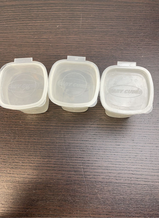 secondhand Baby Cubes Food Storage Containers