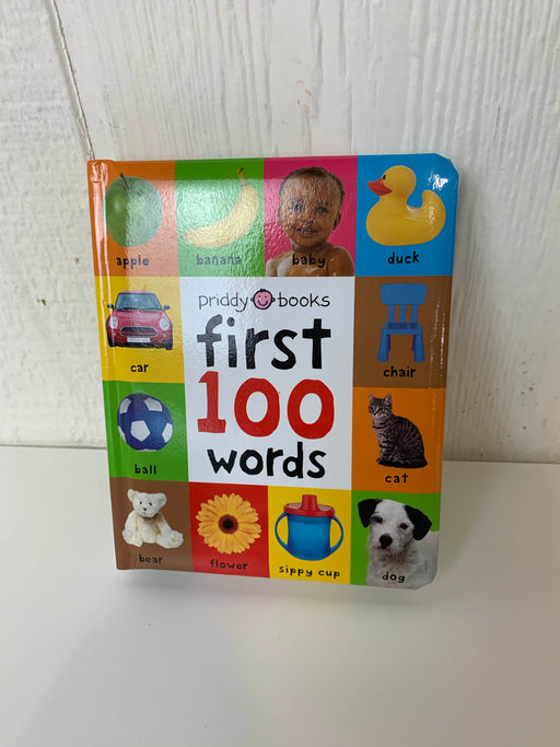 used Roger Priddy First 100 Words Book