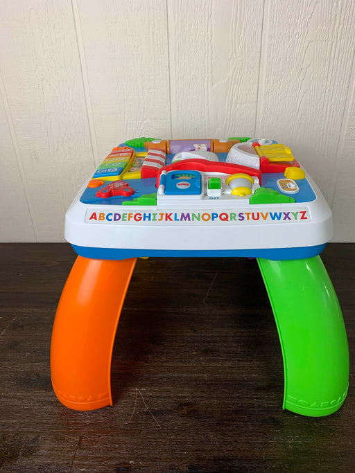 used Fisher Price Laugh And Learn Around The Town Learning Table