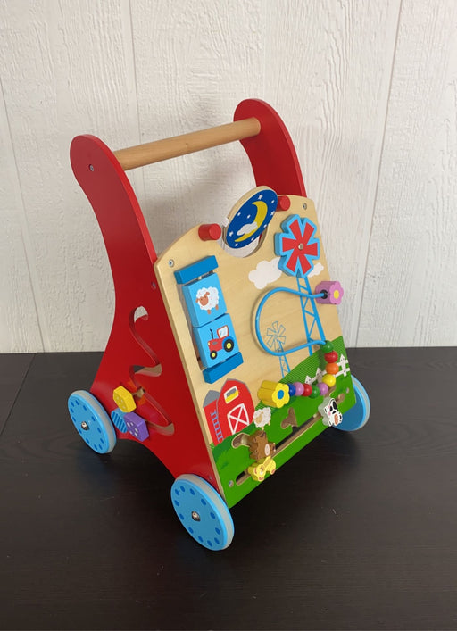 secondhand VIGA Wooden Activity Walker