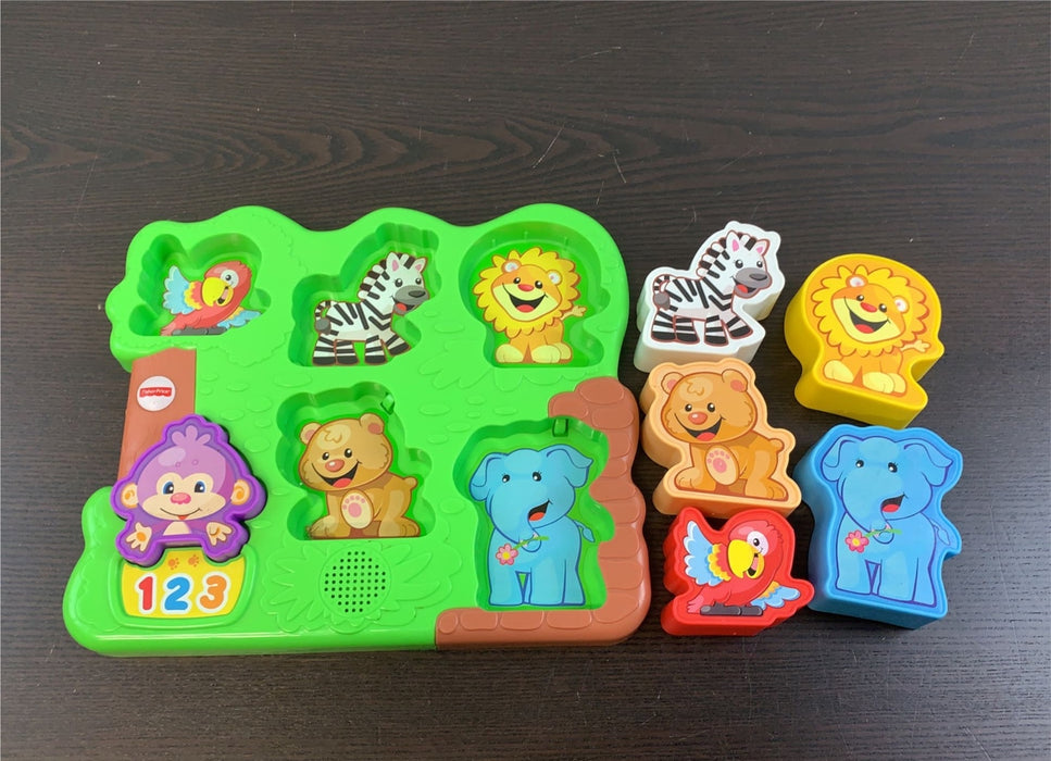 secondhand Fisher Price Laugh & Learn Zoo Animal Puzzle