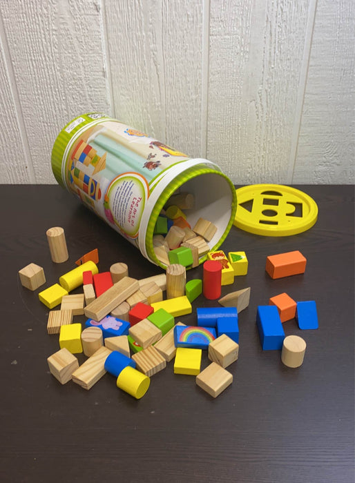 secondhand Spark. Create. Imagine Wooden Blocks