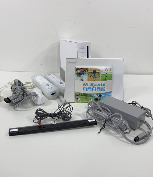 used Nintendo Wii Game Console, with Wii Sports