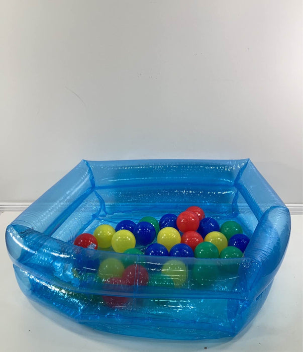 used Stats Inflatable Ball Pit, With Balls