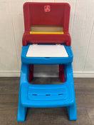 secondhand Step2 Flip & Doodle Easel Desk With Stool