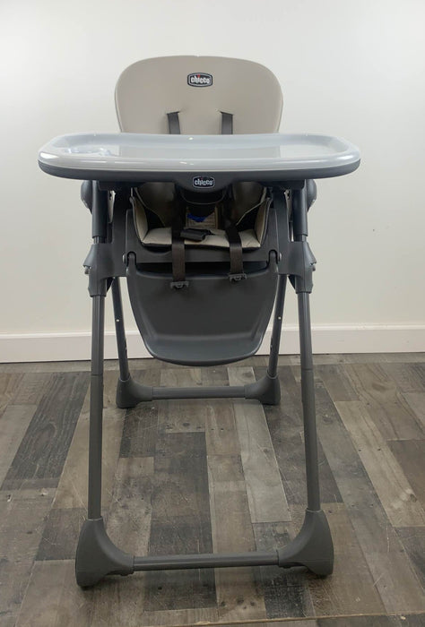 used Chicco Polly Highchair, Taupe