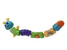 used Fisher Price Brilliant Basics Snap-lock Caterpillar