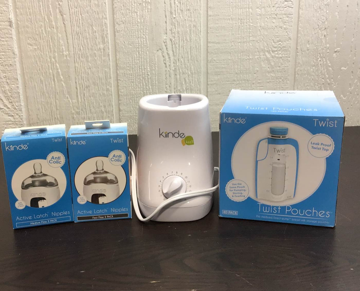 Kiinde Kozii Bottle Warmer And Breastmilk Warmer, With Accessories