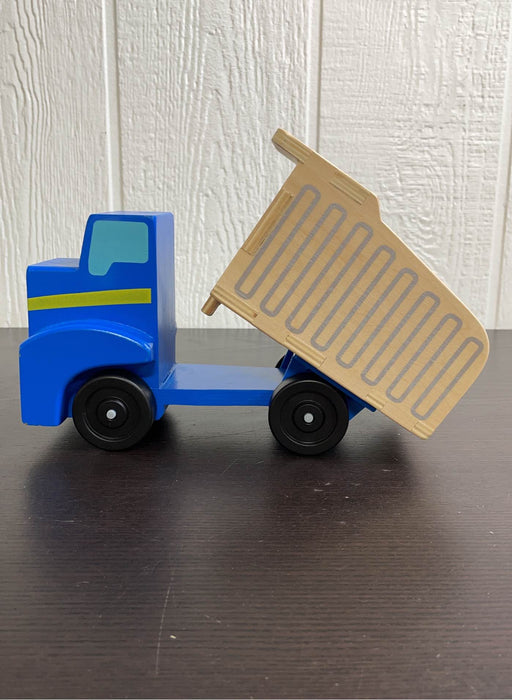 secondhand Melissa & Doug Dump Truck & Loader