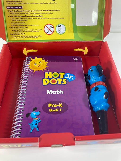 secondhand Educational Insights Hot Dots Jr. Let's Master Pre-K Math Set