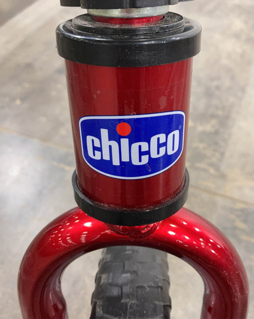 secondhand Chicco Red Bullet Balance Bike