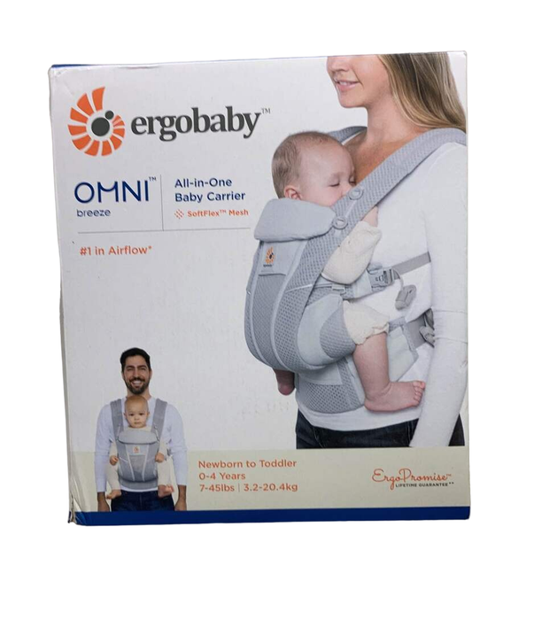 Ergobaby Omni Breeze Baby Carrier, Pearl Grey