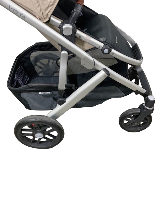 secondhand UPPAbaby VISTA V2 Stroller, 2022, Declan (Oat Melange)