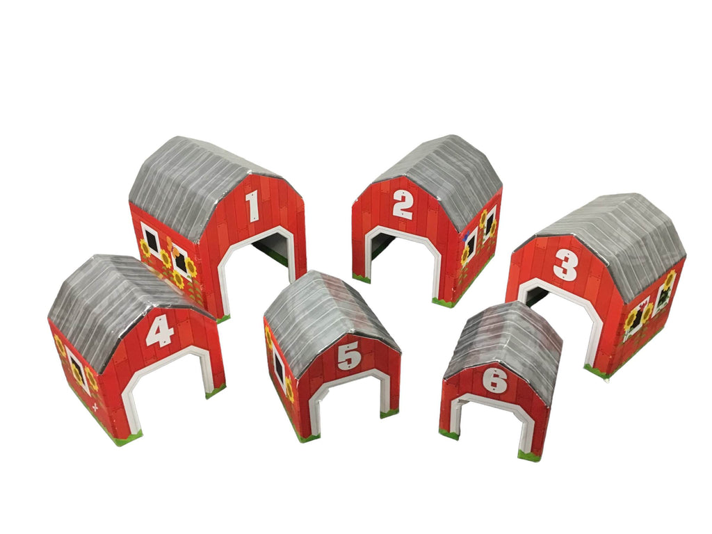Melissa & Doug Nesting & Sorting Barns & Animals