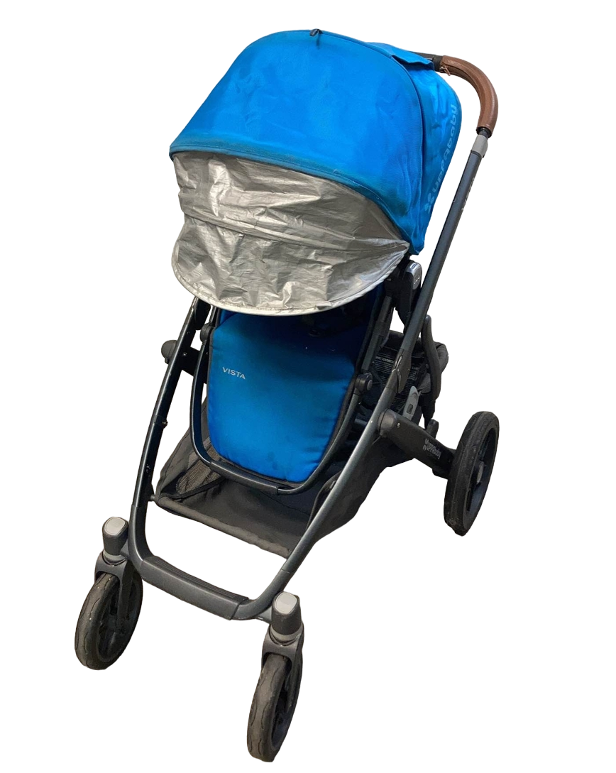 uppababy georgie UPPAbaby VISTA Stroller, Georgie (Marine Blue), 2015