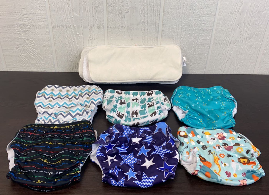 BUNDLE Mama Koala Cloth Diapers, Set of 6