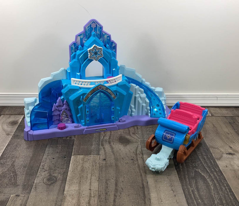 used Fisher Price Little People Disney Frozen Elsa Palace Playset