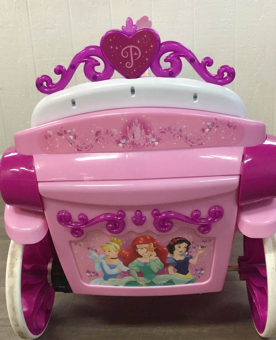 secondhand Huffy Disney Princess Royal Horse and Carriage V6 Ride On