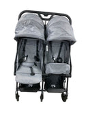 secondhand Mompush Lithe Double Stroller, 2022, Grey