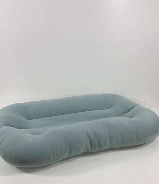 used Snuggle Me Organic Sensory Infant Lounger, Slate