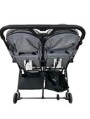 used Mompush Lithe Double Stroller, 2022, Grey