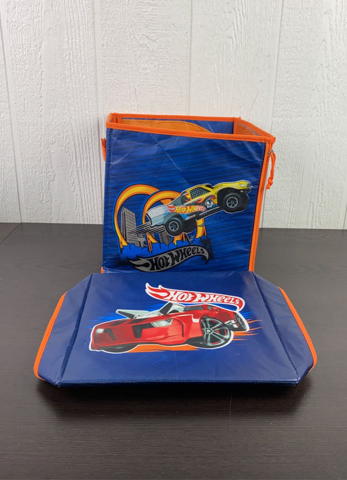 secondhand Hot Wheels ZipBin Car Storage Cube