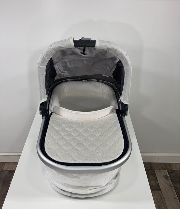 used UPPAbaby Bassinet, Bryce (White and Grey Marl), 2019