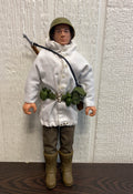 used Hasbro GI Joe Classic Collection Figure, Battle of the Bulge Soldier