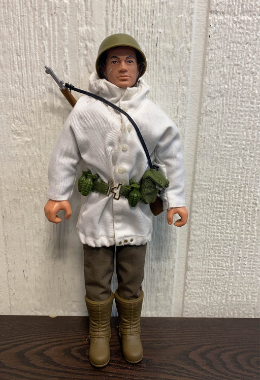 used Hasbro GI Joe Classic Collection Figure, Battle of the Bulge Soldier