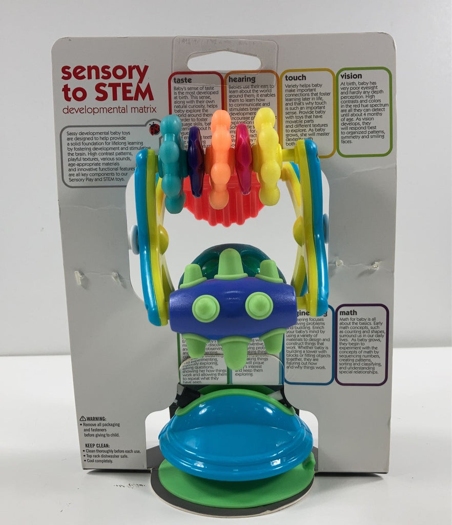 Sassy Teethe Sassy High Chair Toy Wonder Wheel Sassy Teethe Twirl