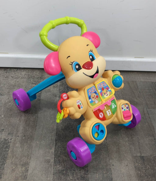 secondhand Fisher Price Laugh & Learn Smart Stages Learn With Puppy Walker