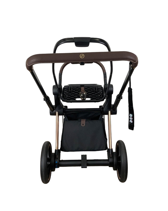 Cybex E-PRIAM Stroller Frame Only, 2019, Rosegold, without Battery