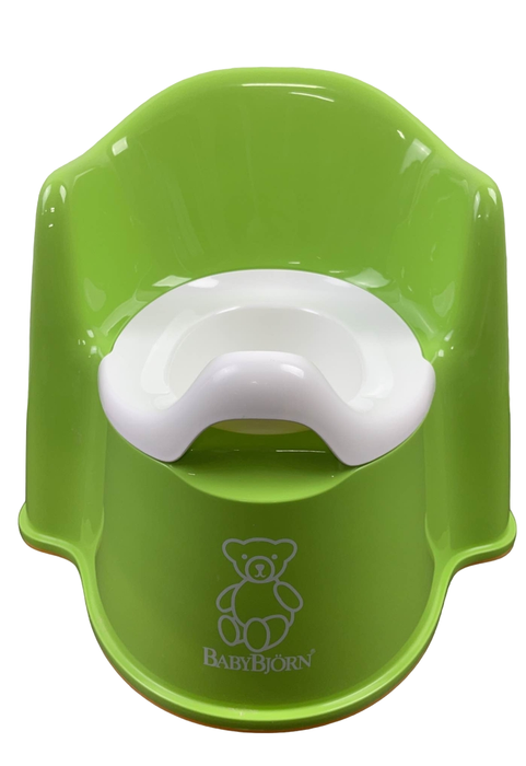 Shop BabyBjorn Potty Chair, Lime Green at GoodBuy Gear