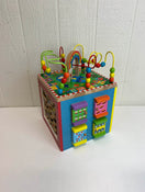 used ALEX Toys Discover My Busy Town Wooden Activity Cube