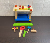 used EverEarth Toddler Workbench With Tools