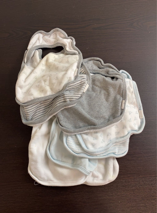 used Burt's Bees Baby Organic Lap Shoulder Bibs