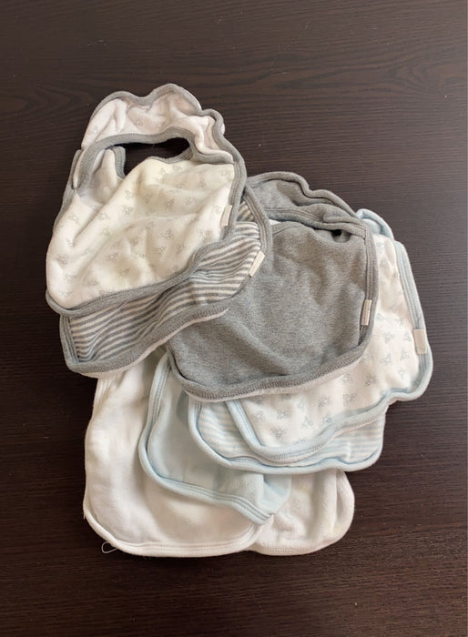 used Burt's Bees Baby Organic Lap Shoulder Bibs