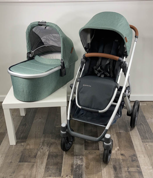 secondhand UPPAbaby VISTA V2 Stroller, 2019, Emmett (Green Melange)