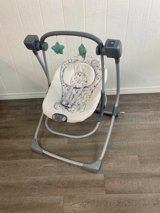 used Graco Cozy Duet Swing And Rocker