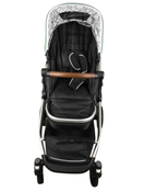 used Mockingbird Single to Double Stroller, 2022, Silver with Penny Leather, Windowpane, Sage