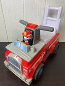 used Paw Patrol Marshall Fire Truck Ride On Push Toy