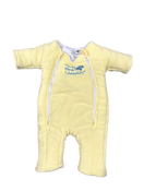 used Baby Merlin's Magic Sleepsuit, Small 3-6 Months, Cotton, Yellow