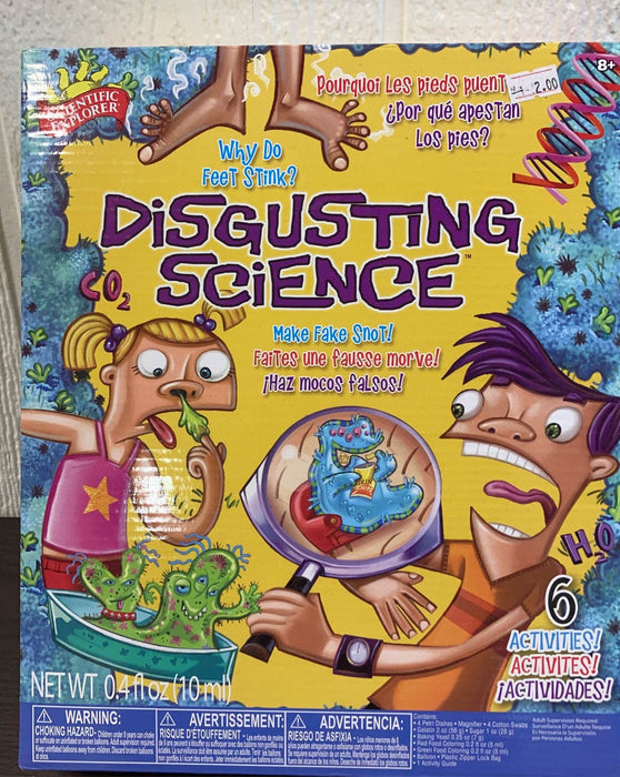 used Scientific Explorer Disgusting Science Kit