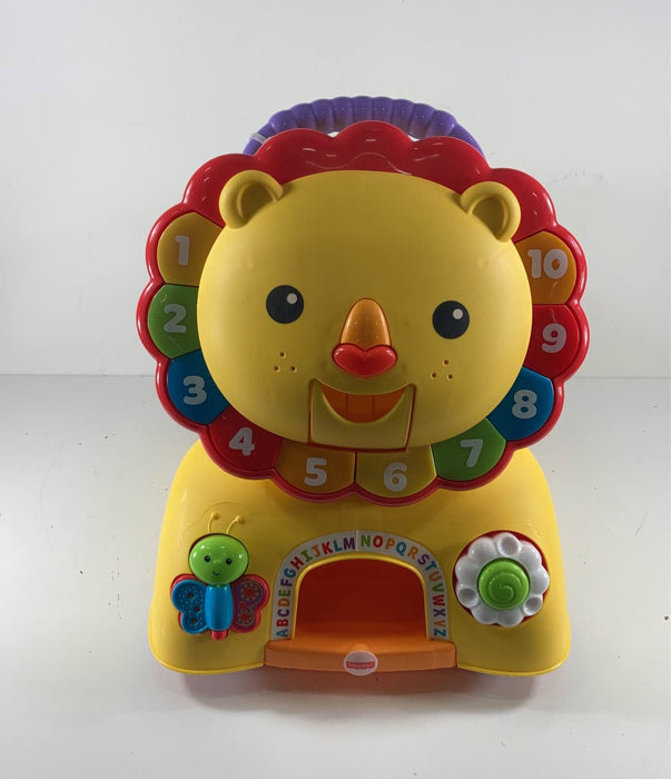 used Fisher Price 3-in-1 Sit, Stride, and Ride Lion Toy