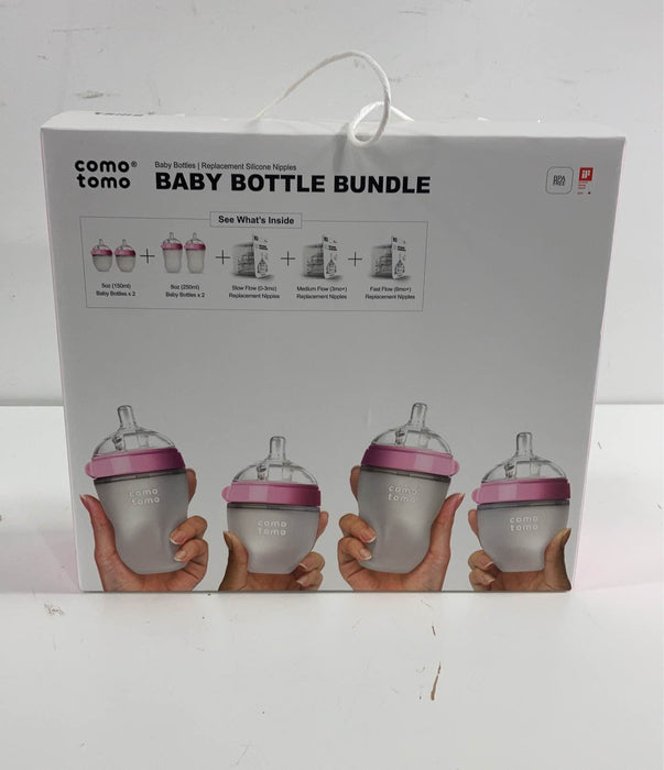 Shop Comotomo Baby Bottle Bundle Gift Set, Pink at GoodBuy Gear