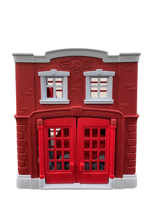 secondhand Green Toys Fire Station Playset