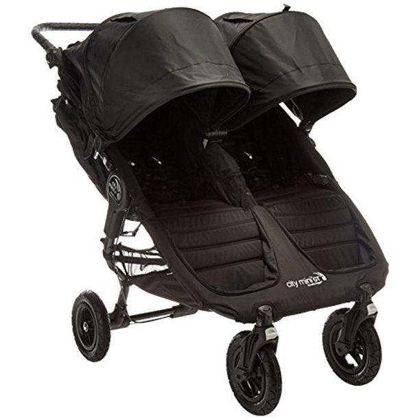 used Baby Jogger City Mini GT Double Stroller, Black, 2015