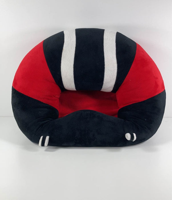 used Nine Months Sober Plushee Baby Support Pillow, Red/Black