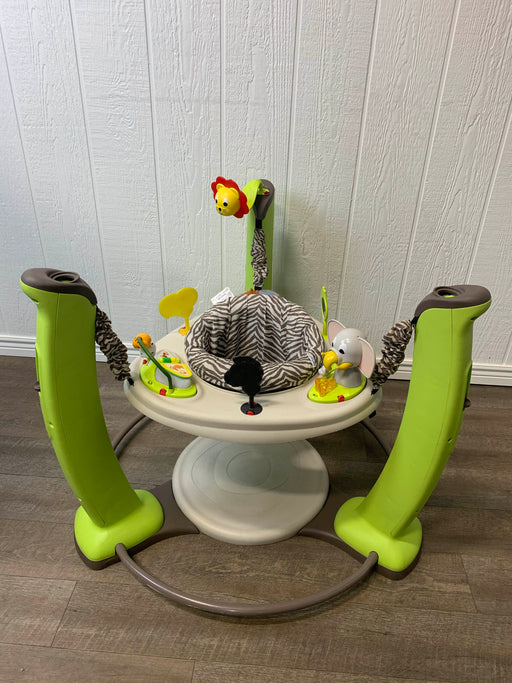 used Evenflo ExerSaucer Jump And Learn Activity Center, Jungle Quest